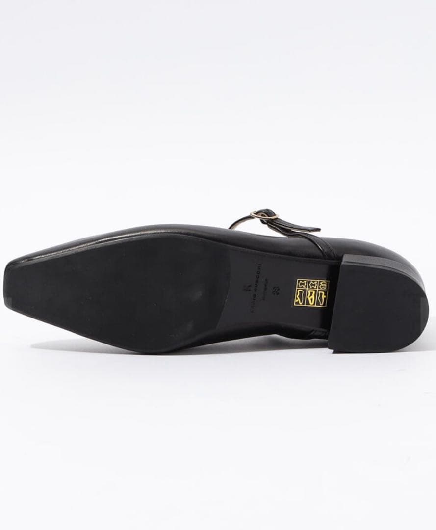 完売新品未使用ファビオFABIO RUSCONI メリージェーン　ブラック37