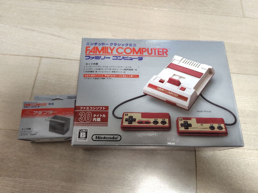 ニンテンドー クラシックミニ ファミリーコンピュータ