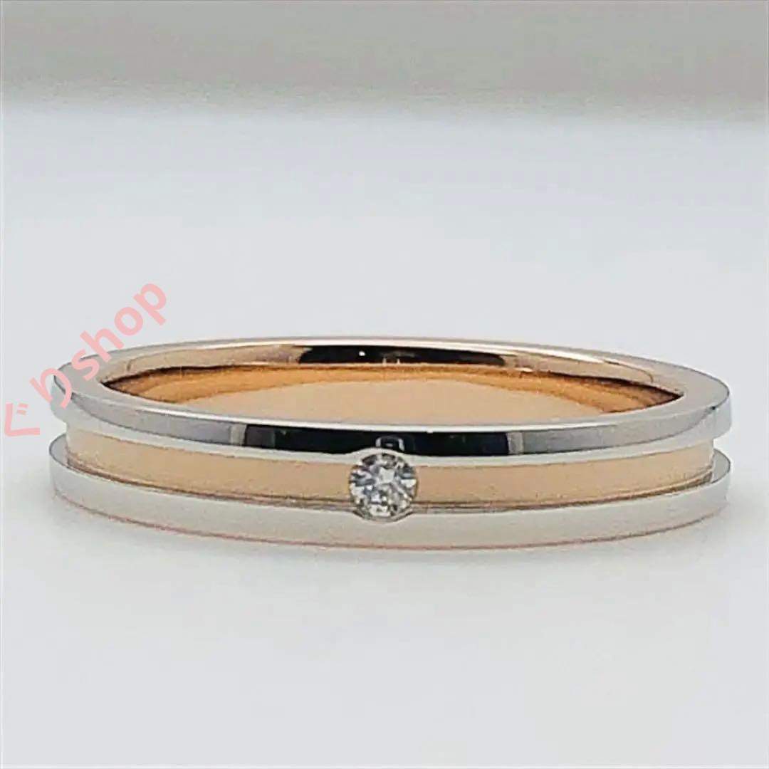 CITIZEN ジュエリー pt900 k18 ダイヤモンド リング10号