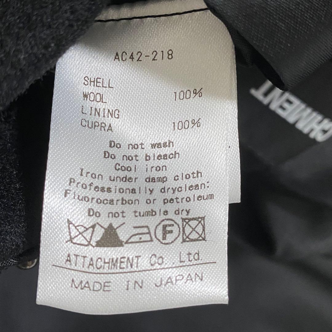 完売⭐︎ATTACHMENT ヘビーメルトンジャケット ウール 2 美品