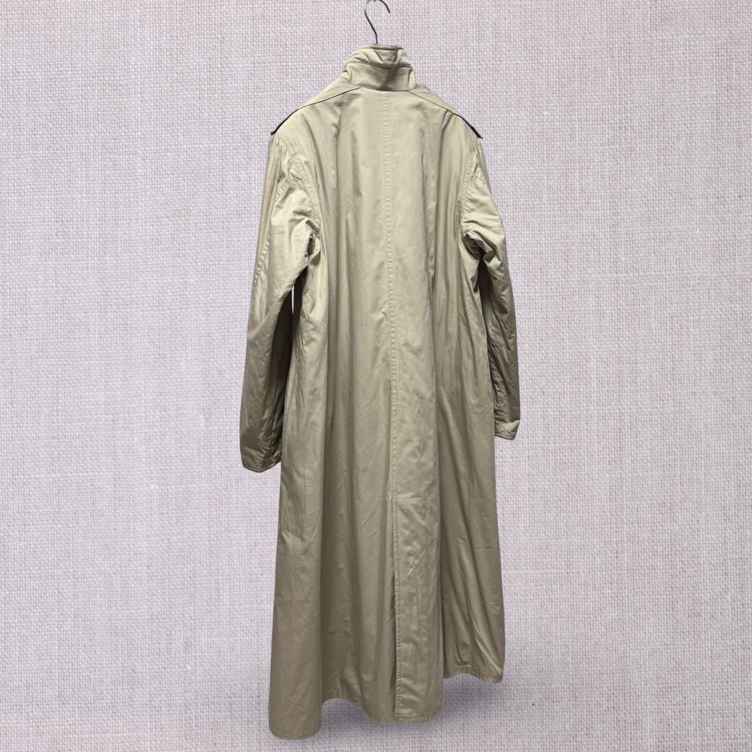 70s-80s GIORGIO ARMANI バルマカーンコート ベージュ 中綿