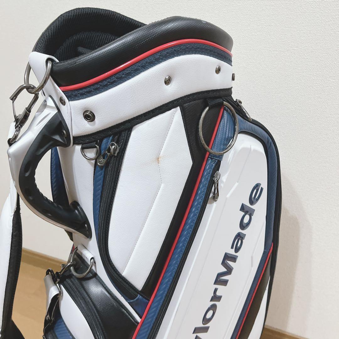 K210 TaylorMade ホワイトカラー キャディバッグ フード無し