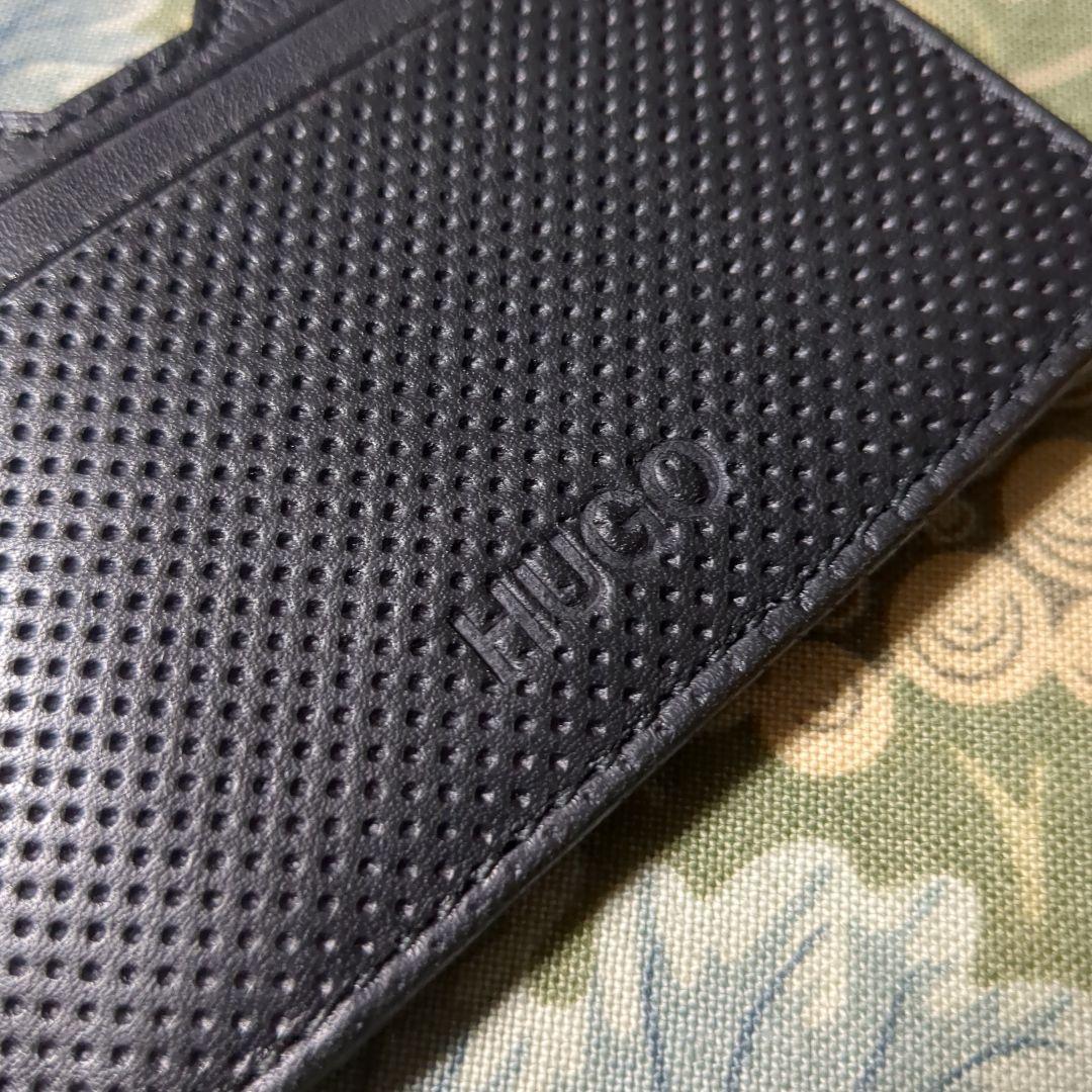 ヒューゴボス HUGO BOSS カードホルダー マネークリップ付き メンズ