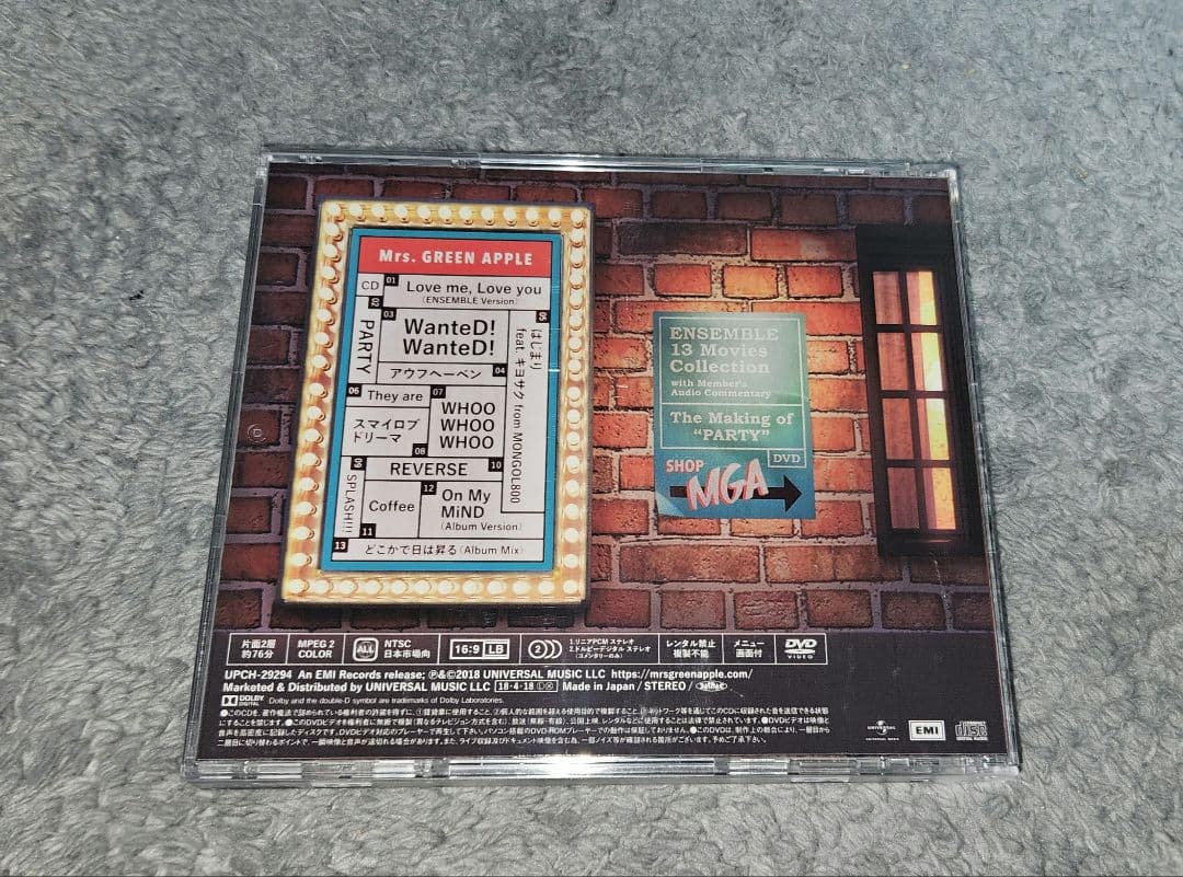 帯付き Mrs. GREEN APPLE ENSEMBLE 初回限定版 正規品