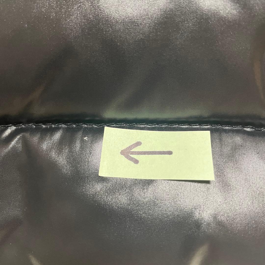 T/ MONCLER ダウンベスト ブラック サイズ00 キルティング