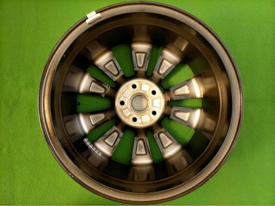 【新車外し】ホンダ 18インチ 純正ホイール ブラック/シルバー　4本