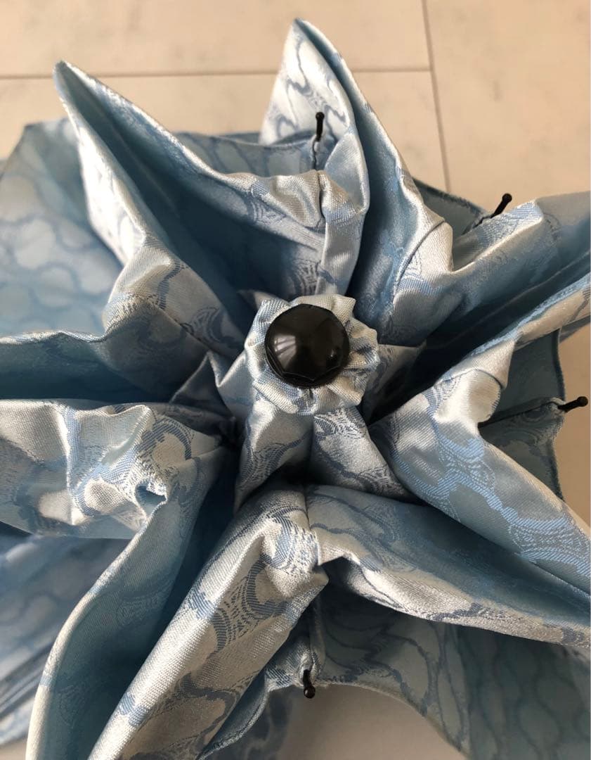 使用1回　CELINE セリーヌ　折りたたみ傘　ブルー系