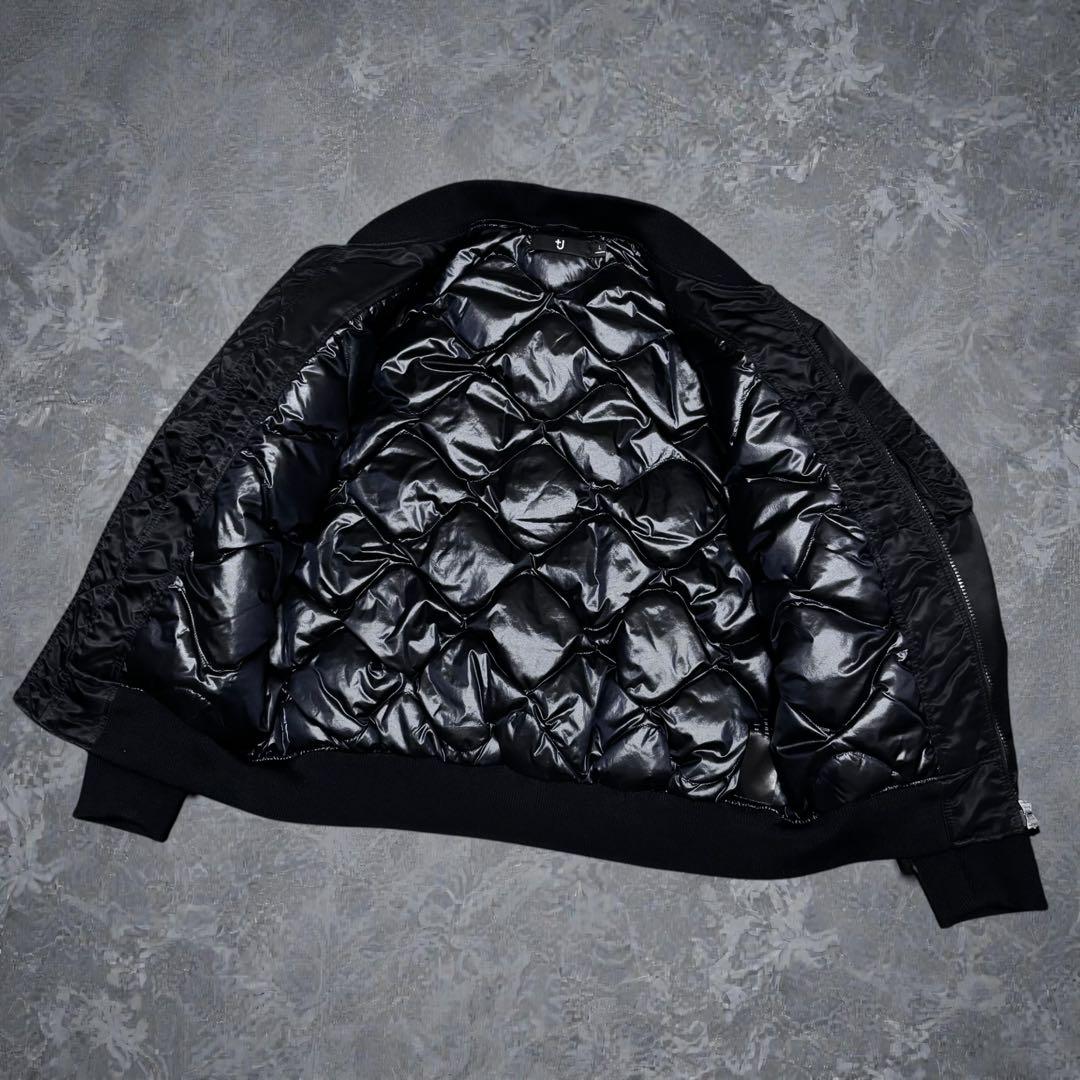 UNIQLO +J ダウンMA-1 ブラック L ジルサンダー