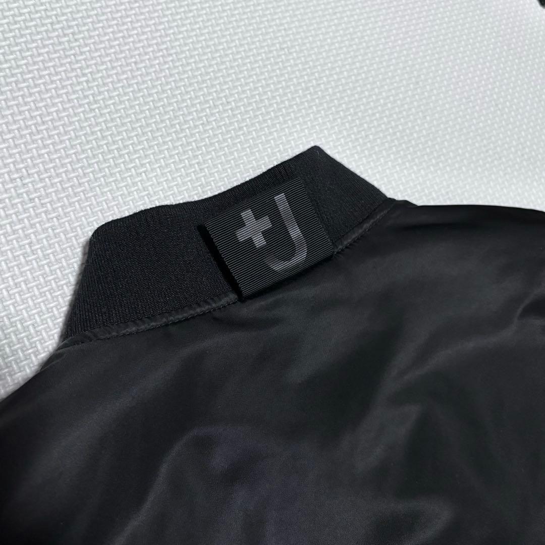 UNIQLO +J ダウンMA-1 ブラック L ジルサンダー