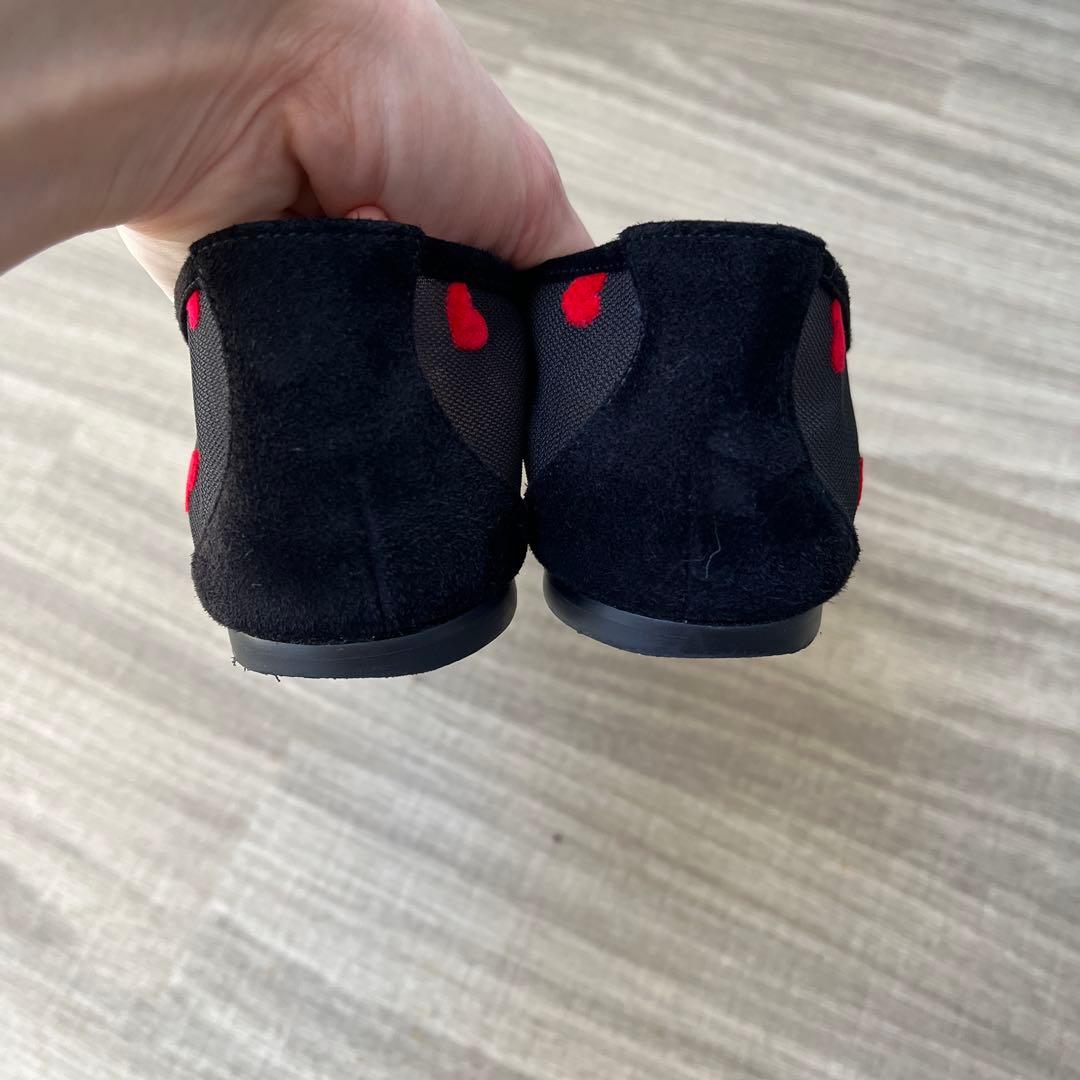 ピッピシック¨̮⃝ ハート柄バレエシューズ¨̮⃝