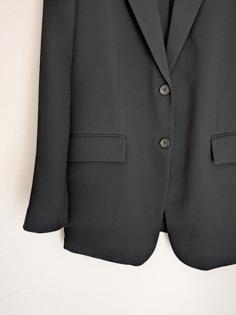 今季美品 Theory 定価5.4万 洗えるジャケット ブラック 0