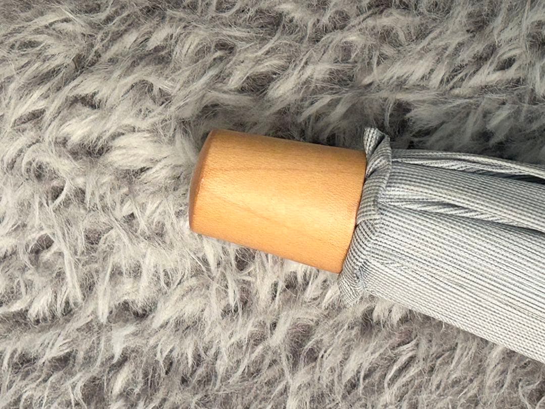 【限定価格】サンバリア100 2段折mokuブルー 完全遮光 日傘