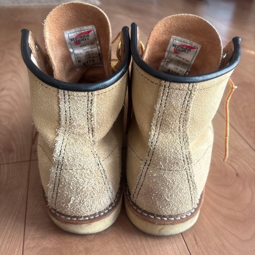 Red Wing 8173 ベージュブーツ UK 7.5