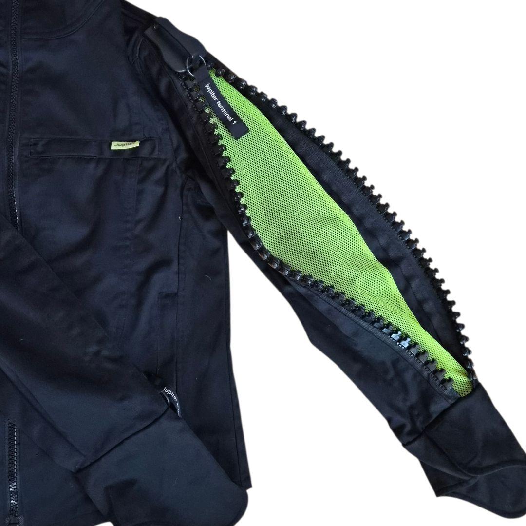 Jupiter archive 巨大ジッパー付ジャケット