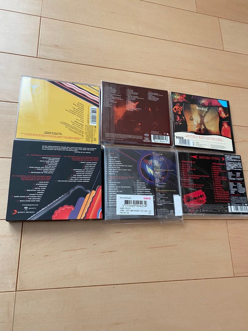 JUDAS PRIEST/リマスター盤18枚/LOGY/TURBO/美品