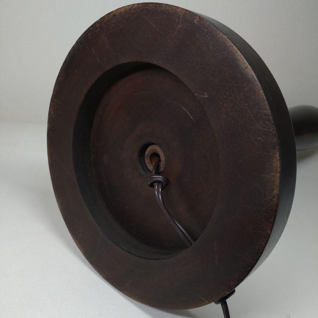 昭和初期 三越特製 木製 電気スタンド 高さ約58cm／照明器具