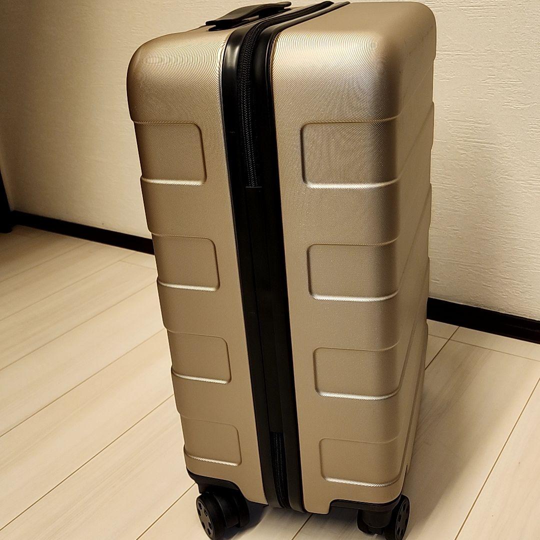 無印良品　MUJI 4輪スーツケース　キャリーケース　ベージュ　36L