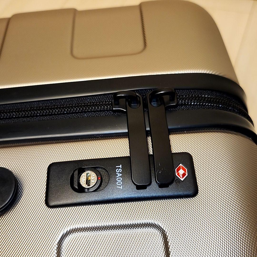 無印良品　MUJI 4輪スーツケース　キャリーケース　ベージュ　36L