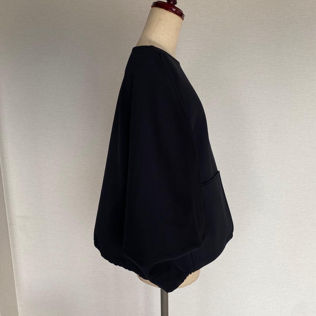 【くうたん】BEARDSLEYリップルダンボールプルオーバー ブラック