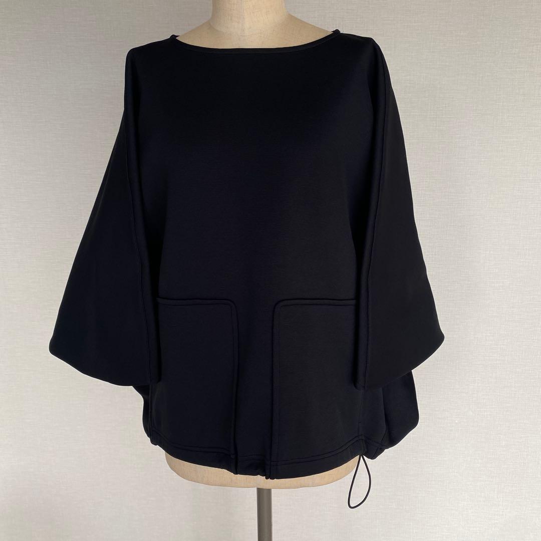 【くうたん】BEARDSLEYリップルダンボールプルオーバー ブラック