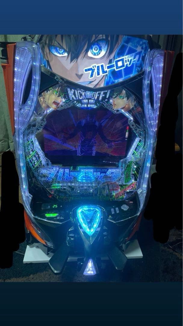 わんころ　eフィーバーブルーロック　実機　 無段階ボリューム&台座付き