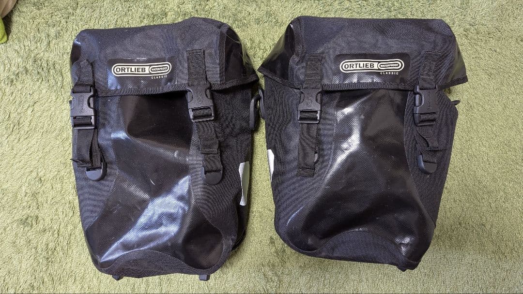 ORTLIEB 防水サイドバッグ ブラック