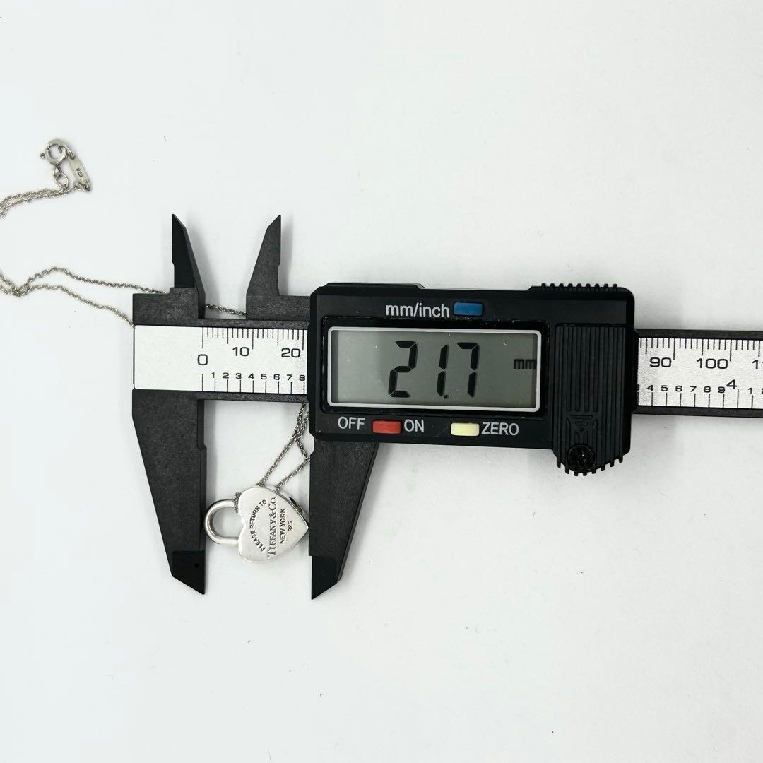 ✨美品✨ティファニー リターントゥハート カデナ ネックレス 純正チェーン