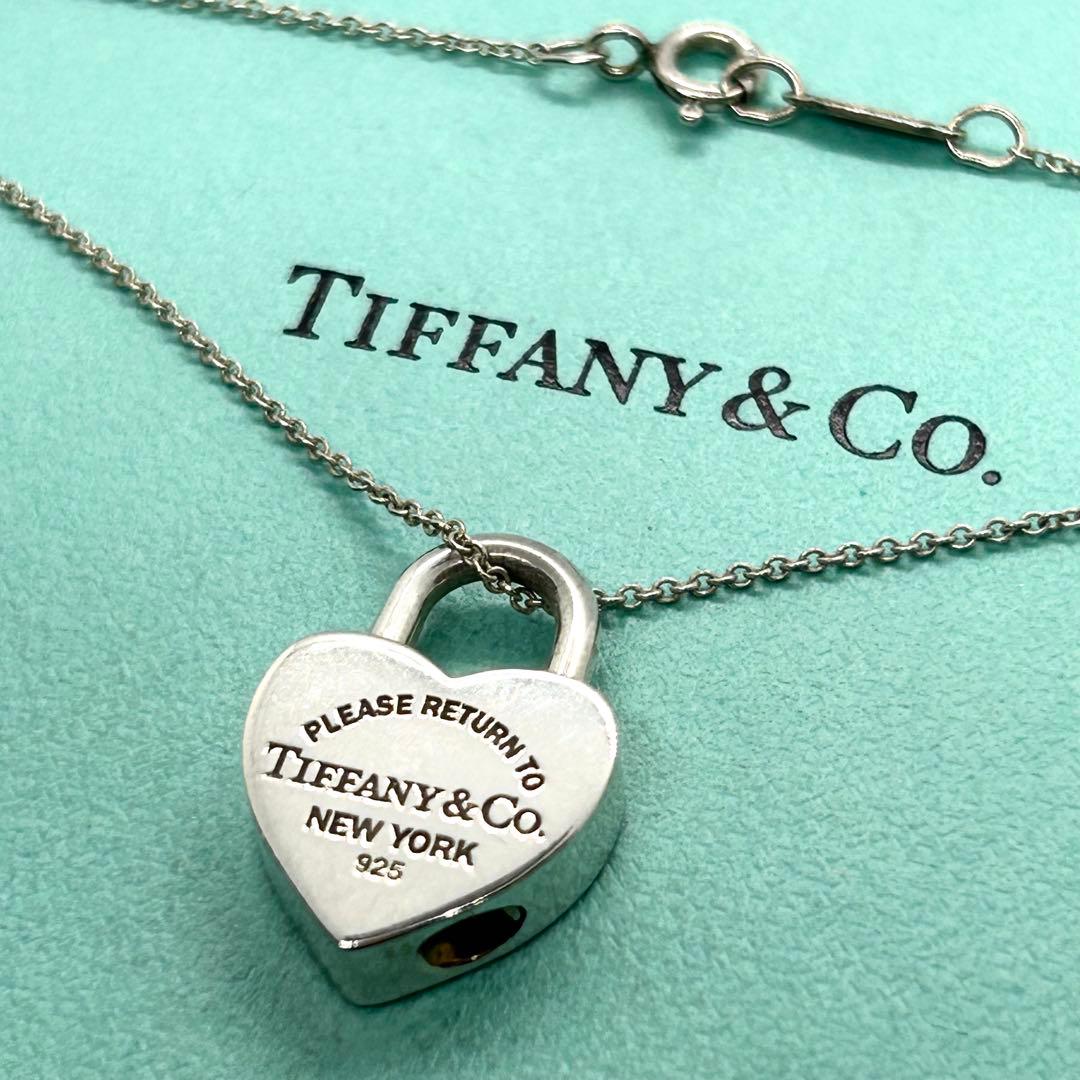 ✨美品✨ティファニー リターントゥハート カデナ ネックレス 純正チェーン