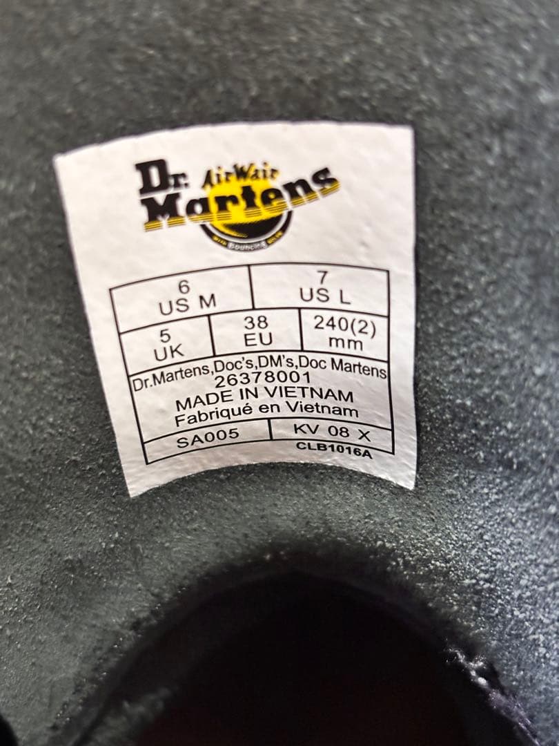 Dr. Martens JADON Ⅲ PISAドクターマーチンEU38