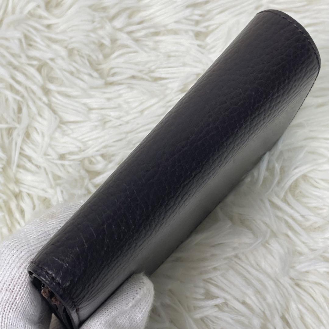 美品 BURBERRY 二つ折り財布 こげ茶 ブラウン ノバチェック 箱付き