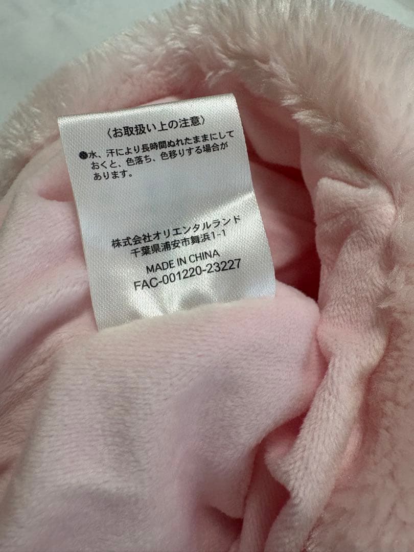 【美品】ディズニー ミッキーマウス フード手袋付きマフラー2つSEAで購入