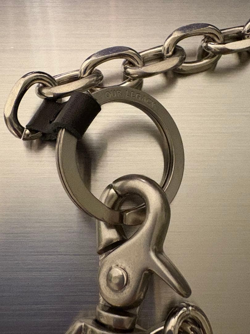 【OUR LEGACY】 LADON \"MATTE NICKELE\" 付属品付き