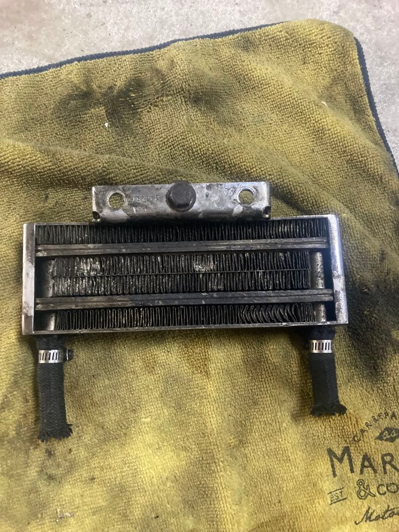 ロックハート オイルクーラー当時物 ハーレー　ショベル