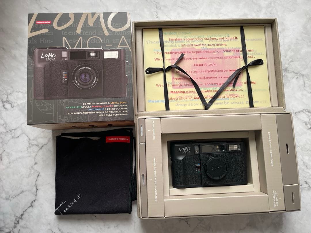 ロモグラフィー　LOMO MC-A Lomography ブラック