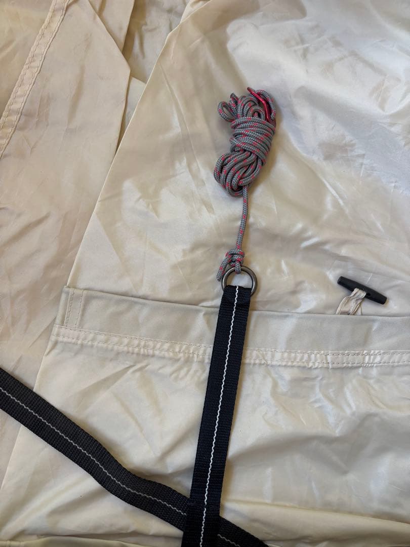  peak ドッグドームプロ6 アイボリー　グランドシート付き！