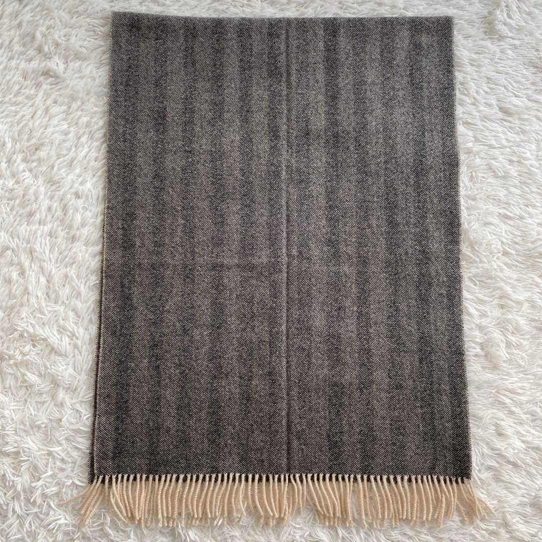 Yohji Yamamoto POUR HOMME☆マフラー ヘリンボーン