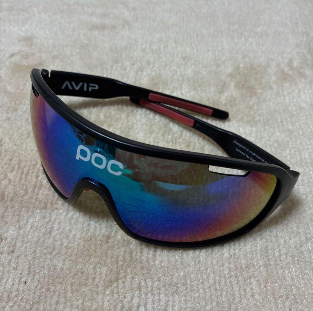 POC AVIP サングラス ブラック ミラー