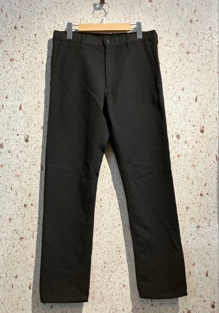 COMME des GARCONS HOMME PLUS ウールパンツ　ブラック