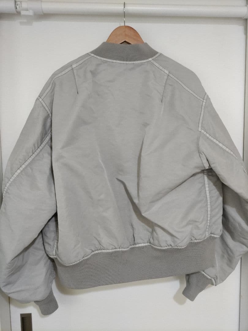 新品ジャーナルスタンダード　グレー MA-1 フライトジャケット M