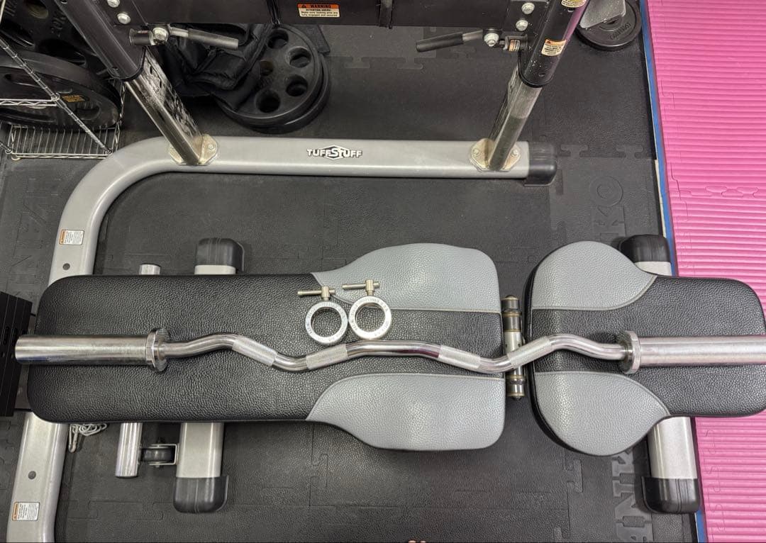 イヴァンコIVANKO オリンピックアームカールバー　美品　カラー付き