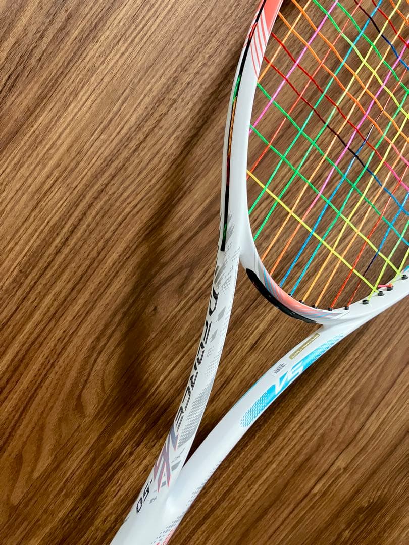 【0U相当カスタム！新品同様！】D-FORCE VS-50　ミズノ/ソフトテニス
