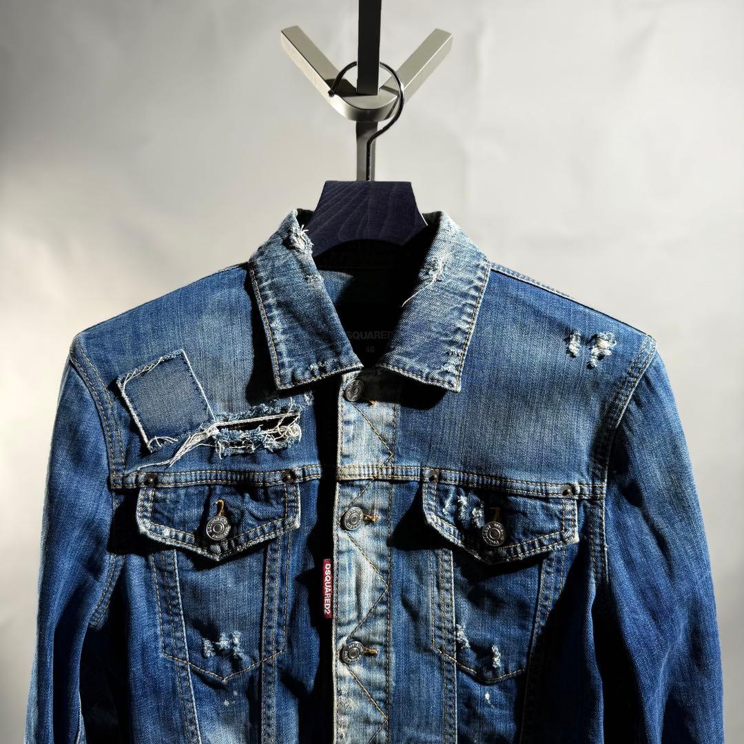 ジャケット・アウター DSQUARED2 DESTROY TRACKER JKT size46