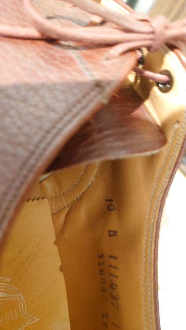 NOSフローシャイムFlorsheim Uキャップ50'sサイズ10B