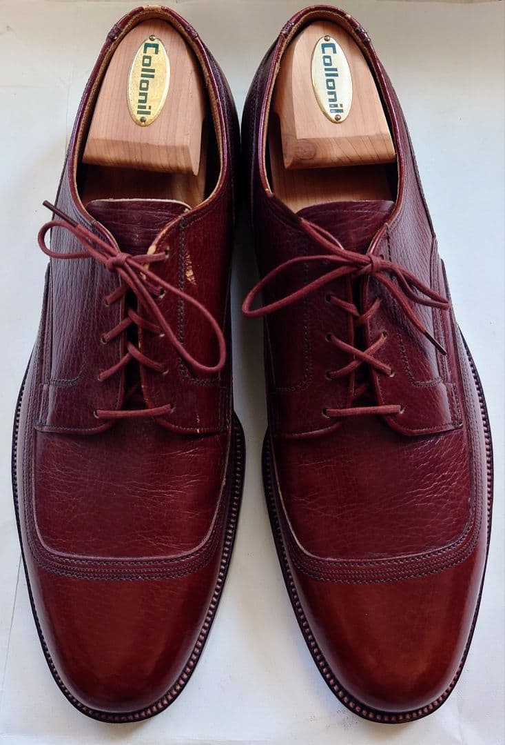 NOSフローシャイムFlorsheim Uキャップ50'sサイズ10B