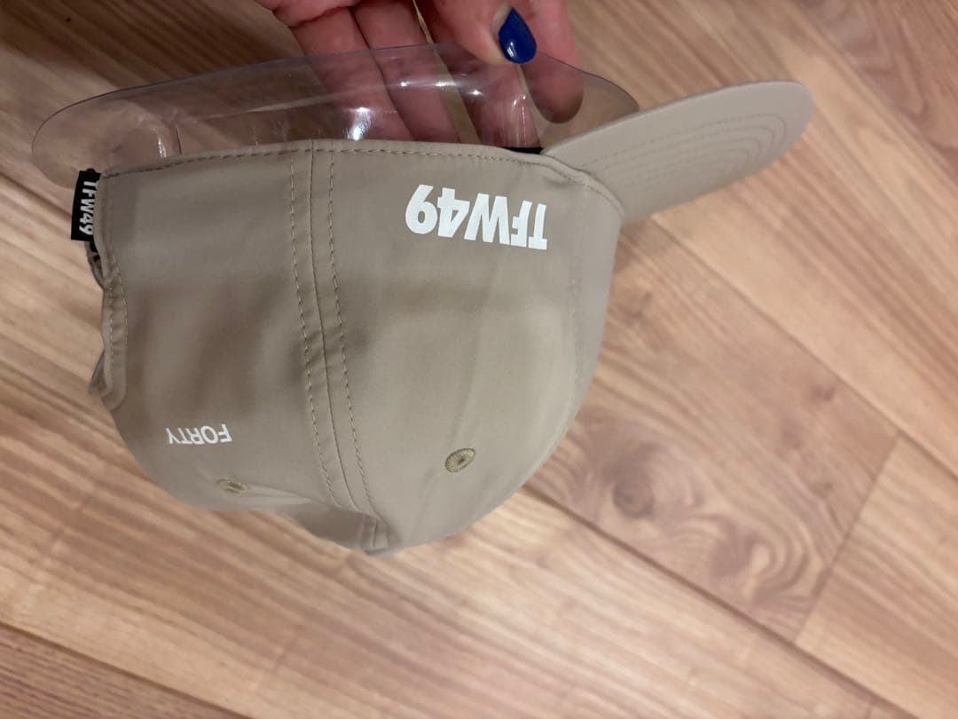 TFW49 2025 S/S TF 5PANEL CAP ベージュ