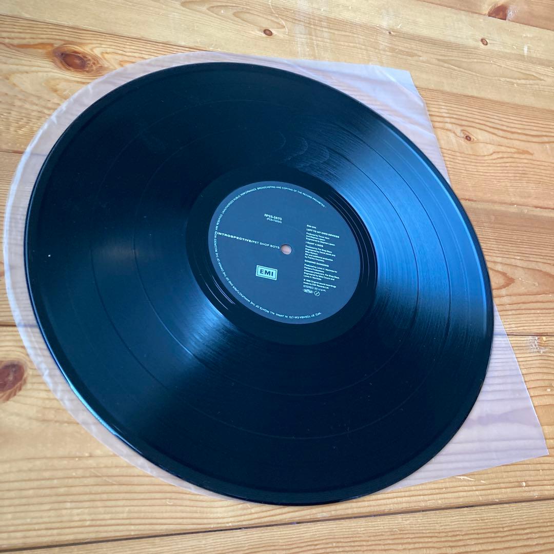 PET SHOP BOYS introspective 帯 冊子 極美品 日本盤