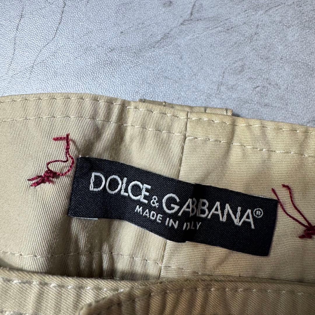 【名作】ドルチェ＆ガッバーナ　D＆G　パラシュート　ボンテージパンツ　ベージュ