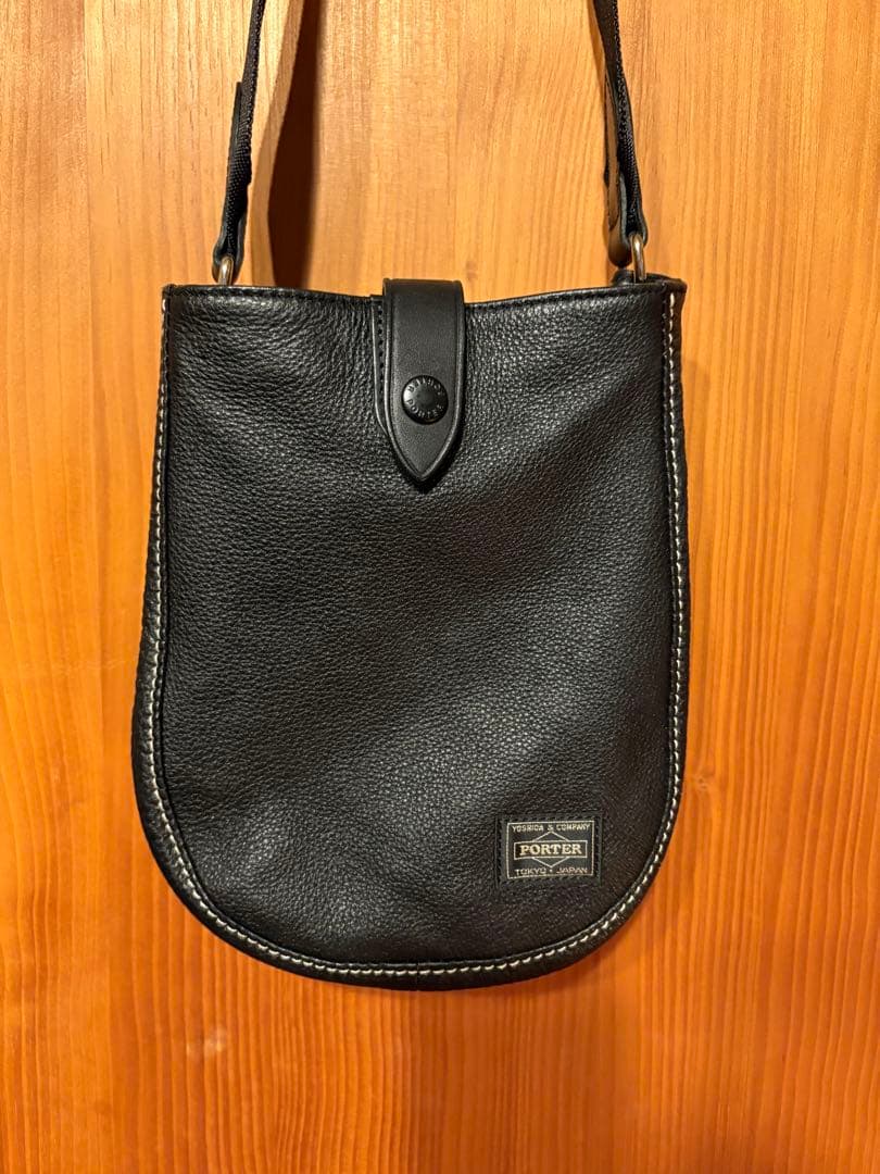 ポーター　シスコ　本革　ショルダーバック　S