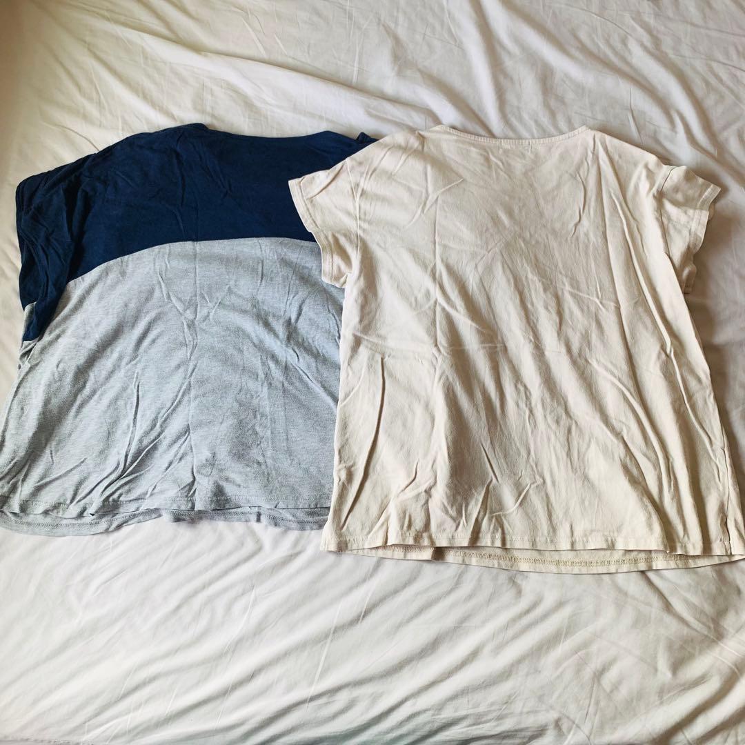 モーハウス　カットソー　Tシャツ　マタニティ　授乳服　Carino