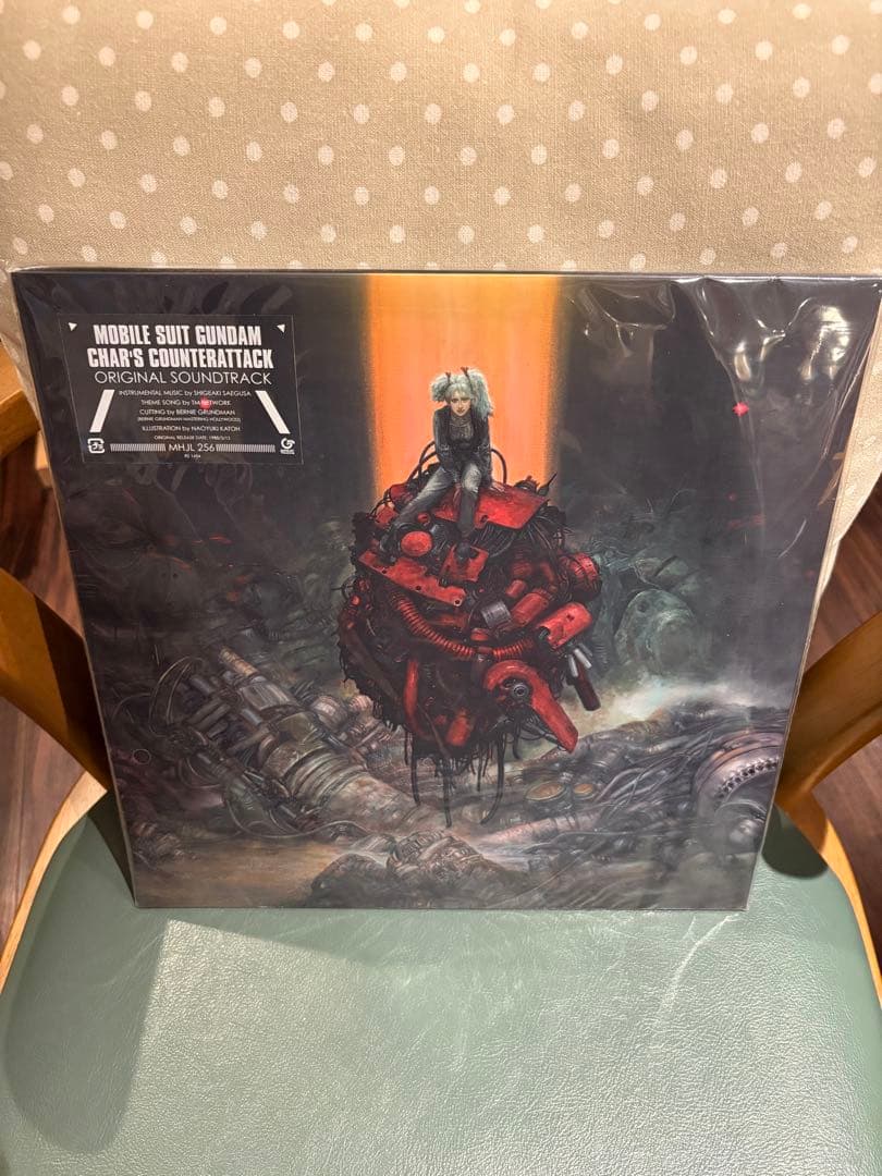 逆襲のシャア　LP アナログレコード　サウンドトラック　機動戦士ガンダム
